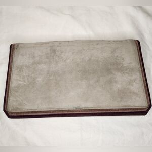 70s Suede Clutch Purse